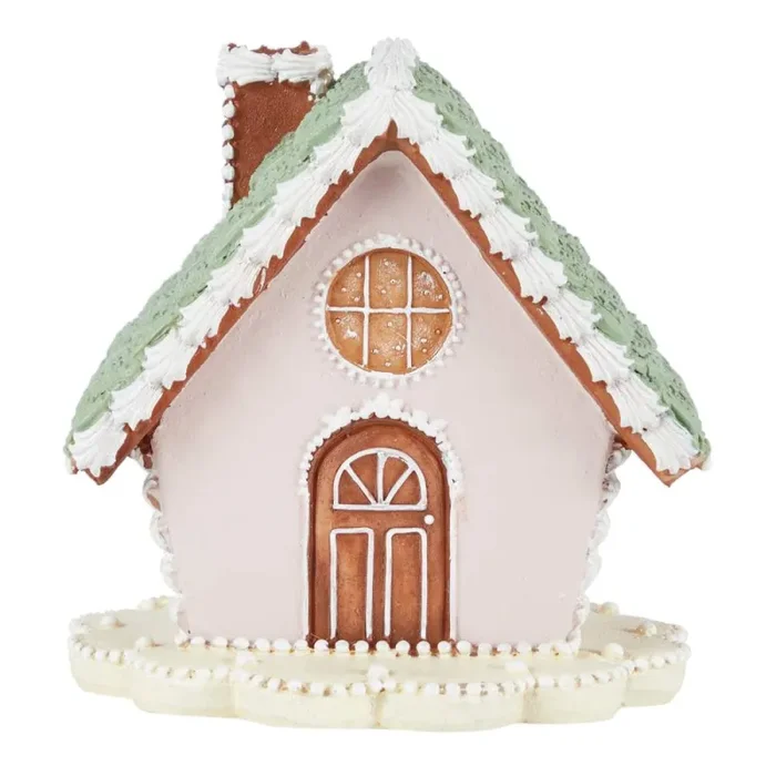 ARPIMEX Casetta Natale Candy 12 x 12 x 12 Cm Resina