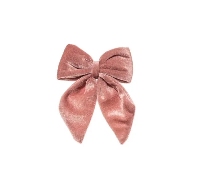 ARPIMEX Fiocco Natale Velluto 13 x 15 Cm Rosa