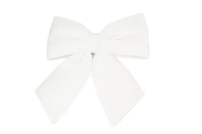 ARPIMEX Fiocco Natale Velluto 40 Cm Bianco In saldo