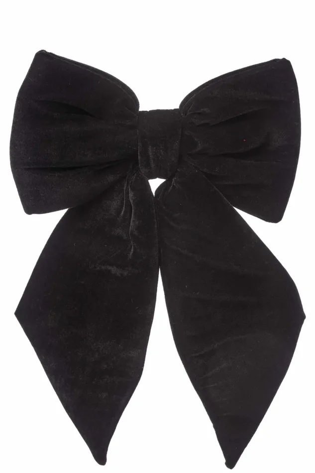 ARPIMEX Fiocco Natale Velluto 40 x 60 Cm Nero