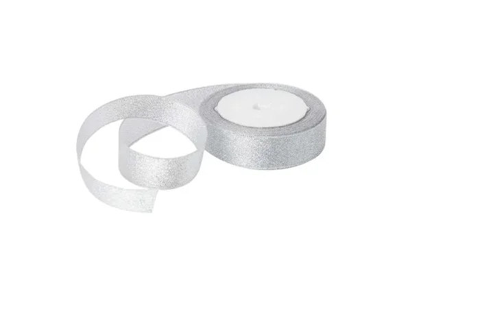 ARPIMEX Nastro Natale Sparkles H 25 Mm L 11 Mt Silver