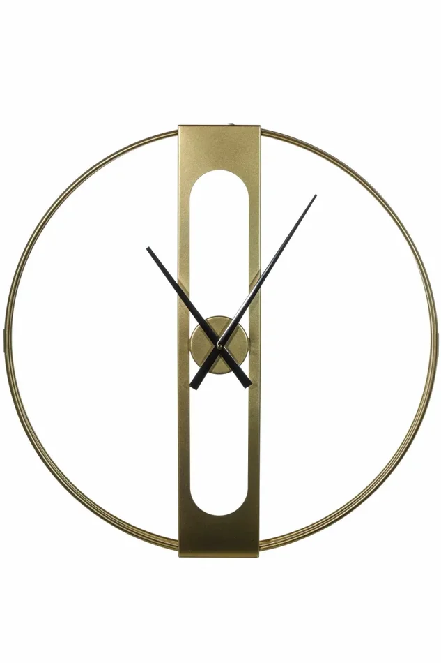 ARPIMEX Orologio Tondo Metallo D 60 Cm Gold