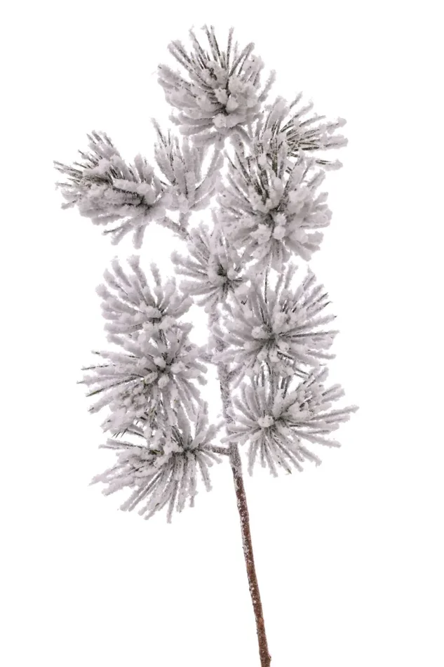 ARPIMEX Ramo Natale di Pino Innevato H 51 Cm