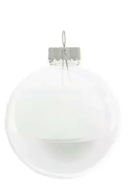 ARPIMEX Sfera Natale Singola 200 Mm Vetro Iridiscente