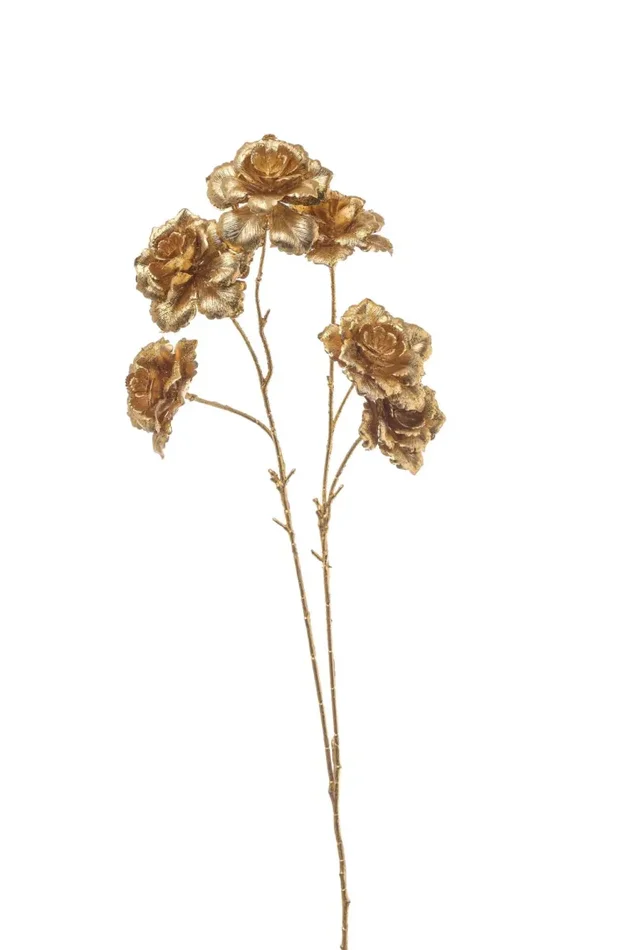 ARPIMEX Tralcio Natale Rose 6 Rami 68 Cm Gold