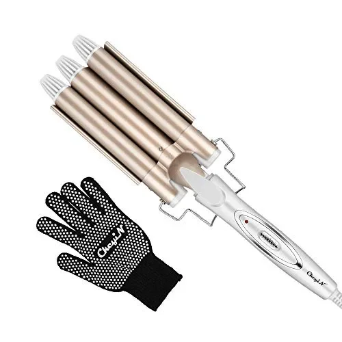 Arricciacapelli Professionale, Ferro conico piastra Bigodino,Diametro 25 Mm,…