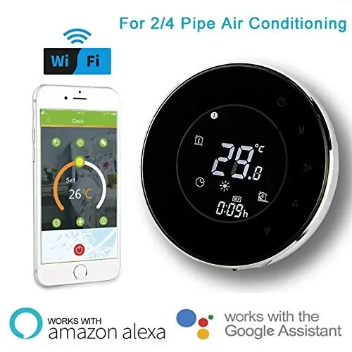 Arxus WiFi Programmabile per 4 tubi di aria condizionata, 6000-nero - immagine 3