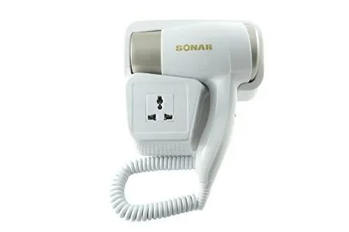 ASCIUGACAPELLI PHON DA PARETE MURO CASA BAGNO ALBERGO 2000W SN-3588