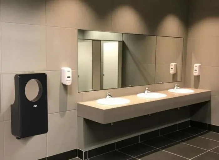 Asciugamani Elettrico con Fotocellula 1450W Moel Black Hole Nero Online ora - immagine 2