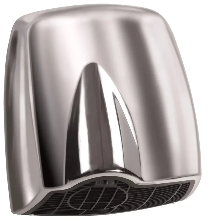 Asciugamani Elettrico con Fotocellula 1850W Vama U-Nik LF ABS Grigio Cromato Fornitura