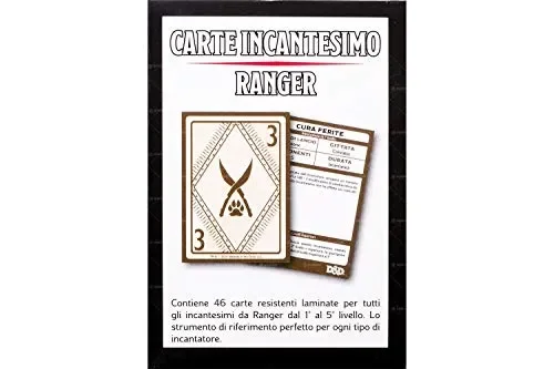 Asmodee- Dungeons & Dragons 5a Edizione Carte Incantesimo Ranger, Colore,… - immagine 2
