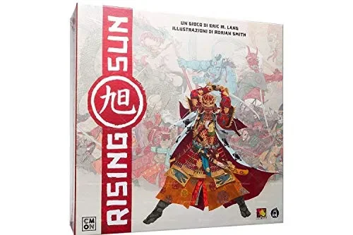 Asmodee- Rising Sun Gioco da Tavolo con splendide Miniature, Colore, 10300