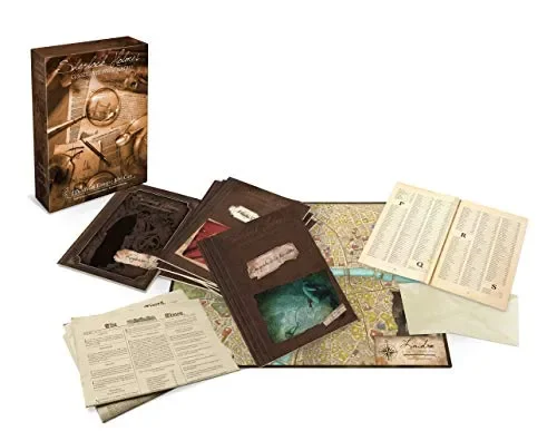 Asmodee, Sherlock Holmes Consulente Investigativo: I Delitti del Tamigi e Altri Casi, Gioco da Tavolo Investigativo, 1-8 Giocatori, 14+ Anni, Edizione in Italiano - immagine 3