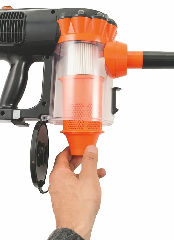 Aspirapolvere Ciclonico 600W Kooper Cyclope Nero/Arancio - immagine 2