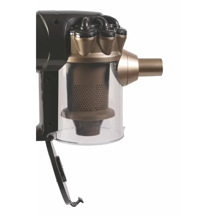 Aspirapolvere Ciclonico con Filo Scopa Elettrica 600W Kooper Airone 2.0 Grigio e Oro - immagine 3