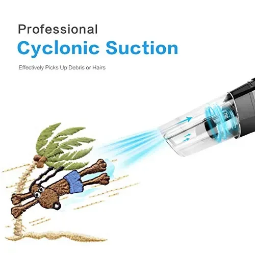 Aspirapolvere Senza Fili, ONEDAY 6 in 1 Sacco Secco Nero - immagine 2