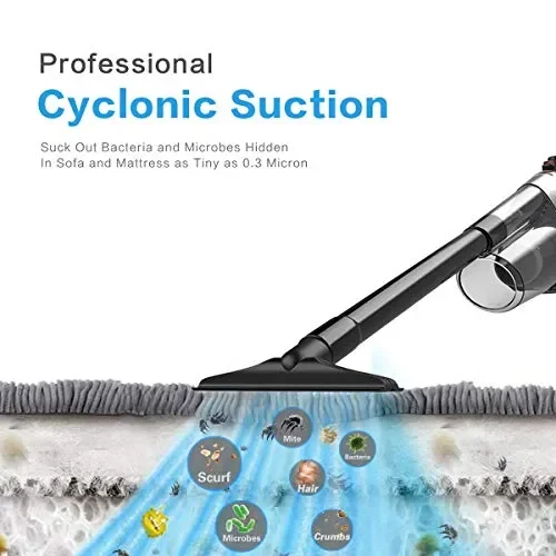 Aspirapolvere Senza Fili, ONEDAY 6 in 1 Sacco Secco Nero - immagine 3