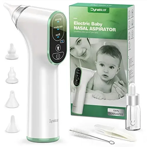 Aspiratore Nasale Neonato Elettrico DynaBliss Aspirapolvere Bambini USB di…