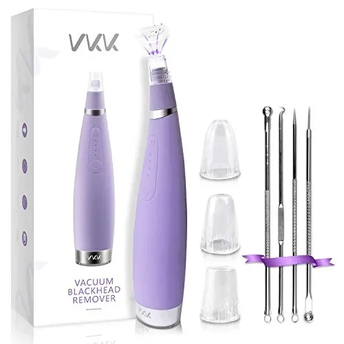 Aspiratore Punti Neri,VKK Dispositivo per La Pulizia del Viso con Ricarica…