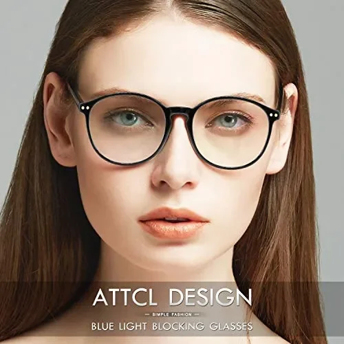 ATTCL Occhiali luce blu bloccanti per il blocco della cefalea UV Anti Nero Online - immagine 2