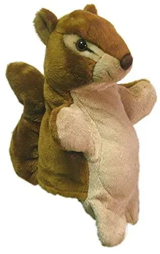 Au Sycomore – Scoiattolo Marionetta Peluche, 23 cm