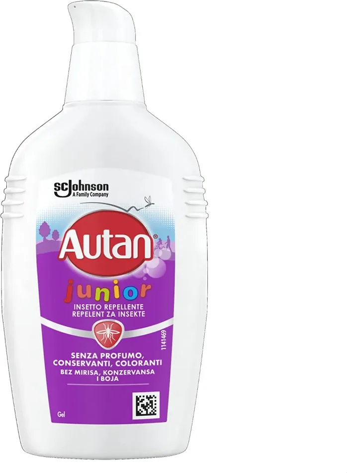 Autan Junior Gel, per Bambini oltre 2 Anni, Insetto Repellente e Antizanzare, 1 Confezione da 100 ml, Senza Profumo, Dermatologicamente Testato - immagine 2
