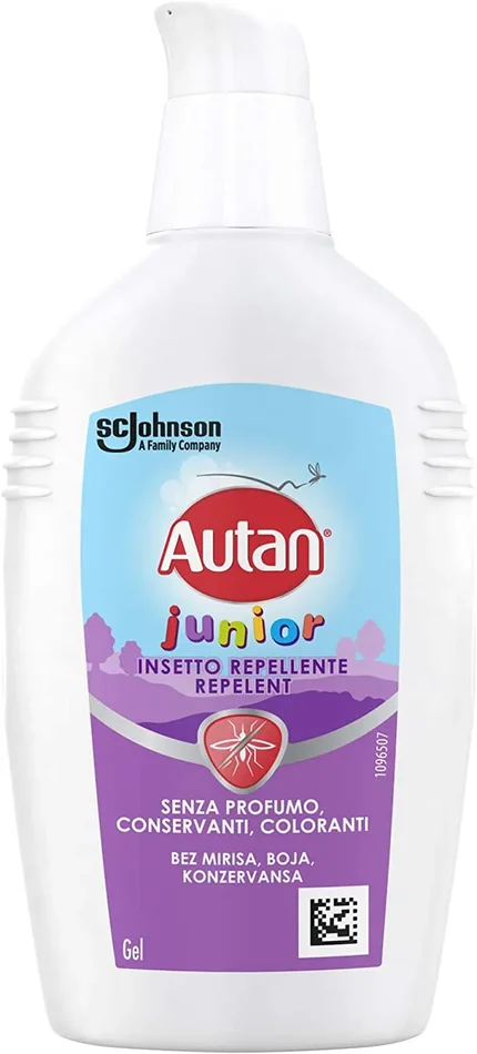 Autan Junior Gel, per Bambini oltre 2 Anni, Insetto Repellente e Antizanzare, 1 Confezione da 100 ml, Senza Profumo, Dermatologicamente Testato - immagine 3