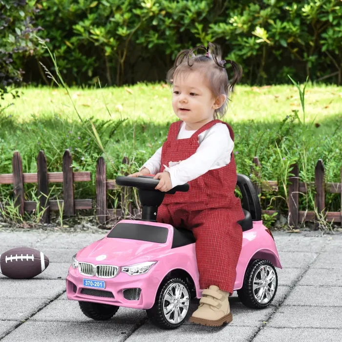 Auto Macchina Cavalcabile per Bambini Rosa - immagine 2