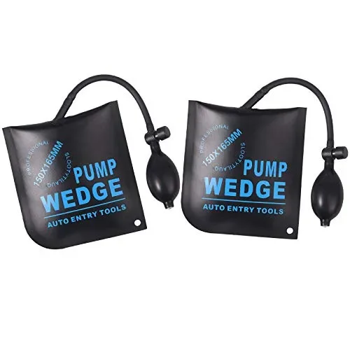 AUTOUTLET 2 pezzi Set di Cuneo Pompa ad Aria Air Wedge Pump,Cuneo Matte