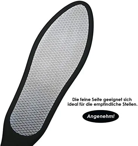 Auxmir Raspa Piedi in Acciaio Inox, per Pedicure Professionale, Ovale - immagine 3