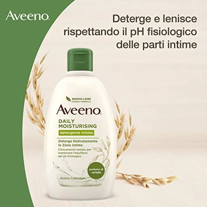 Aveeno Detergente Intimo, Daily Moisturising, Profumo di Vaniglia, Extra-Delicato 500 ml Online - immagine 2