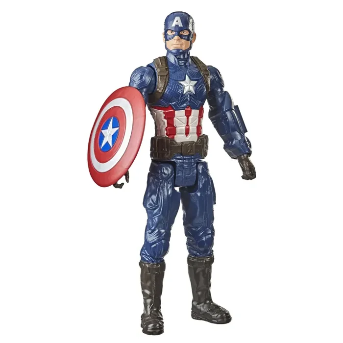 Avengers – Captain America (Action figure Titan Hero da 30 cm, per bambini dai 4 anni in su)