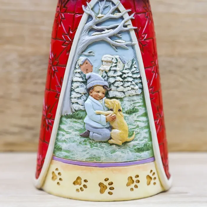 Babbo Natale con Cagnolini Enesco Online - immagine 3