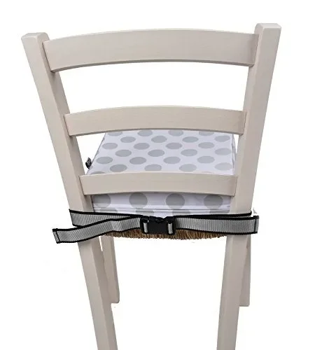 Baby Polar Gear, cuscino di rialzo a pois grigi - immagine 2