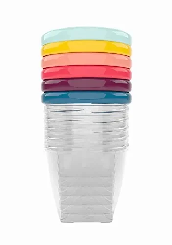 Babymoov Babybols Set 6 Vasetti Ermetici 250 ml (Confezione da 6)