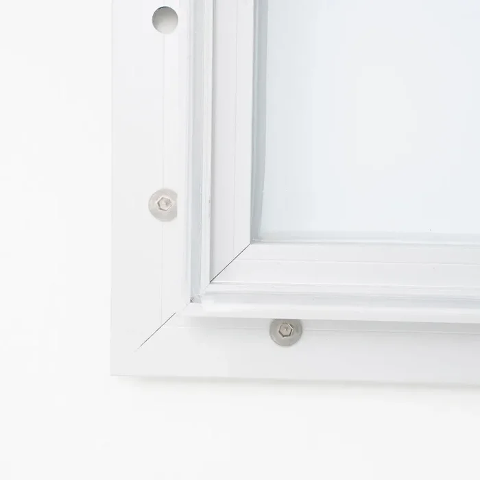 Bacheca da Esterno con Apertura a Ribalta 190,5×106,7×4,7 cm in Alluminio Grigio Chiaro - immagine 2