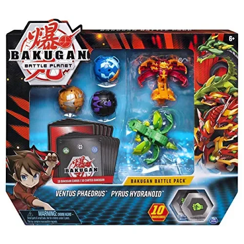BAKUGAN Battle Pack, 5 Sfere, Modelli Assortiti, dai 6 Anni Vendita calda