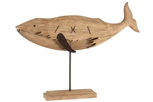 Balena Paulownia Legno Naturale 67×10.5×56