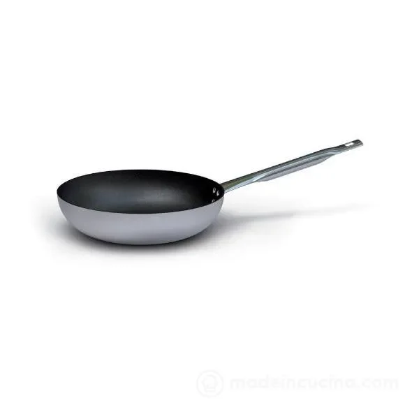 BALLARINI Padella Svasata Bassa D 24 Cm Alluminio Argento