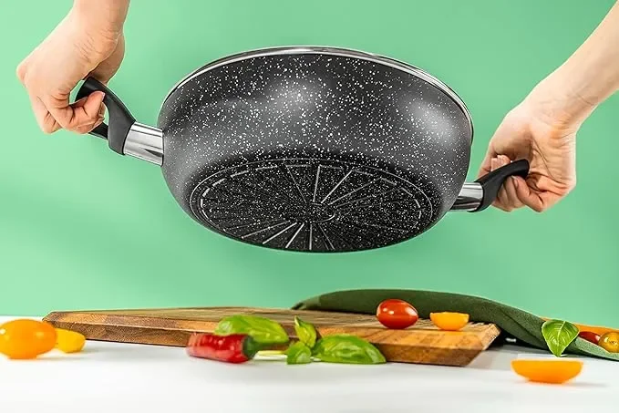 BALLARINI Tegame Vipiteno 2 Manici D 24 Cm con Coperchio - immagine 3