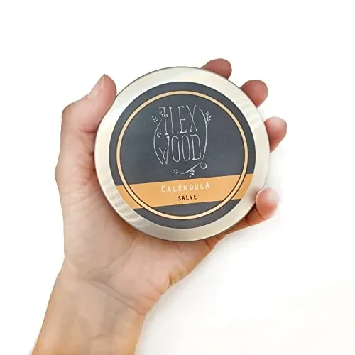 Balsamo alla calendula│ Balsamo completamente naturale, senza olio di palma, cruelty free, senza plastica, idratante, realizzato a mano nel Regno Unito │ 100 ml - immagine 2