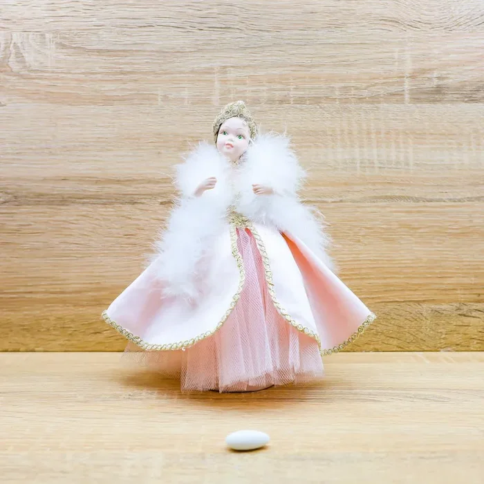 Bambola Dama con Piume Averla Bomboniere Sconti