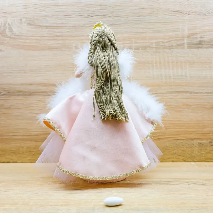 Bambola Dama con Piume Averla Bomboniere Sconti - immagine 3