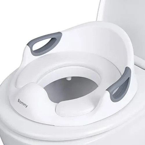 BAMNY Riduttore per WC Bambini, Forma Ergonomica, Ergonomico Bianco - immagine 2