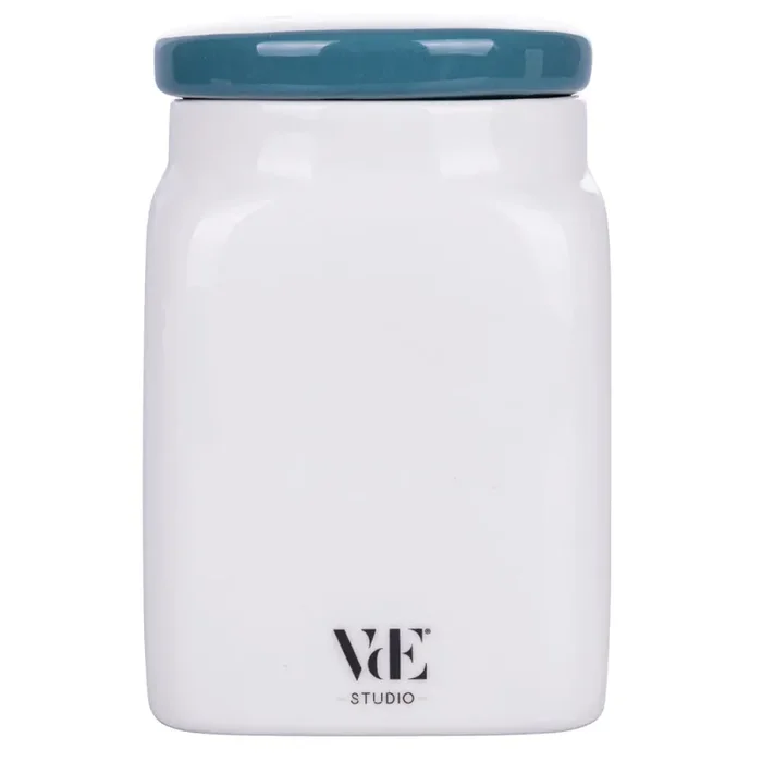 Barattolo Farro 9,5×9,5×14,5 cm in New Bone China VdE Tivoli 1996 Le Travisate Bianco - immagine 3