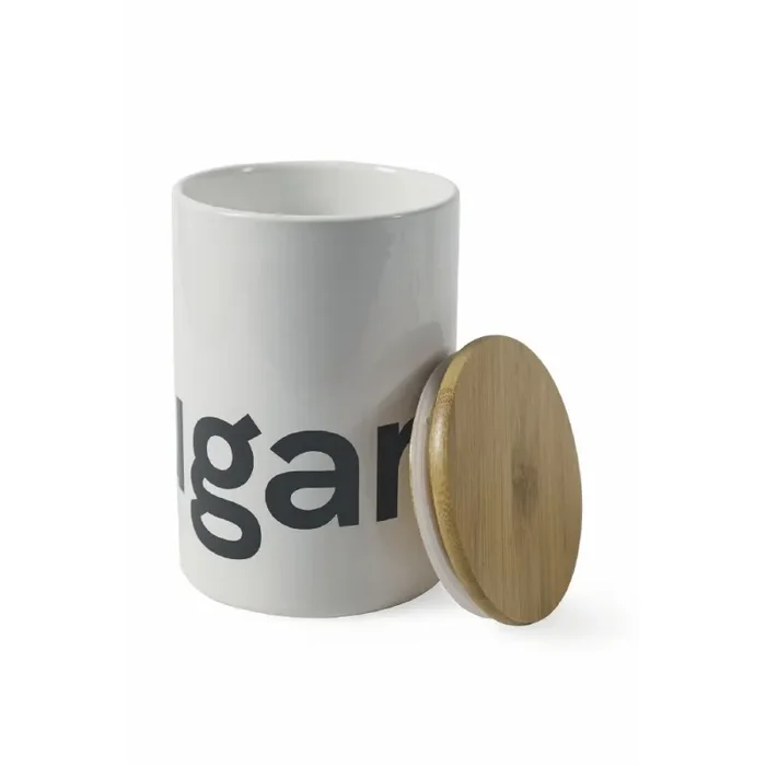 Barattolo Zucchero Ø10×15 cm 700 ml in Gres VdE Tivoli 1996 Bamboo - immagine 3