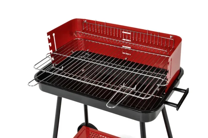 Barbecue a Carbone Carbonella con Paravento e Carrello Taddei Carbonella 60 - immagine 2