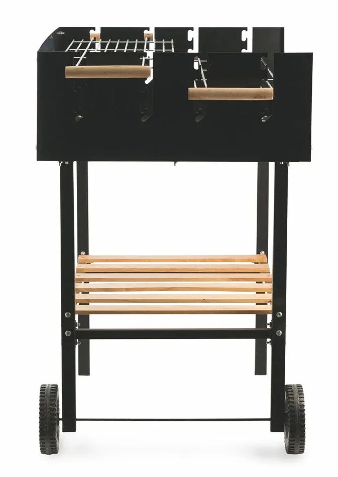 Barbecue a Carbone con 2 Griglie in Acciaio Soriani Sun-Day - immagine 3