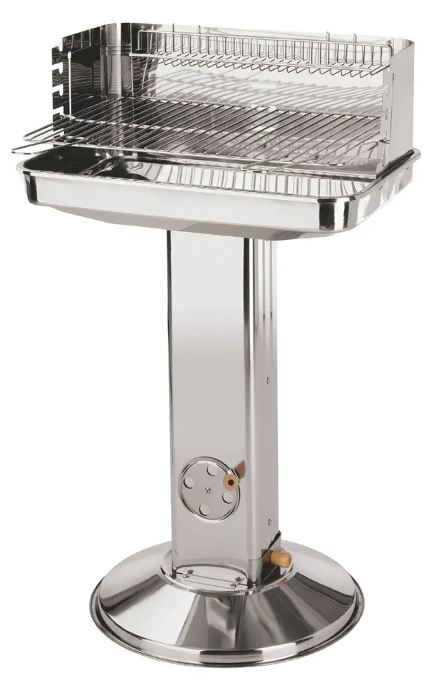 Barbecue a Carbone con Griglia 54x34cm in Acciaio Soriani Sun-Day