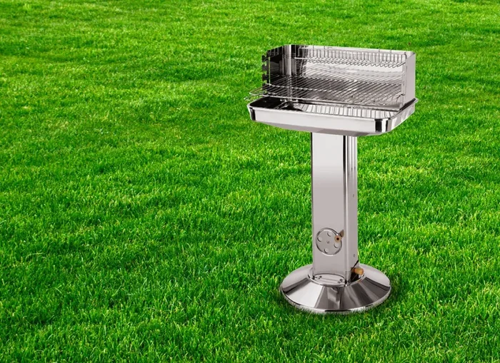 Barbecue a Carbone con Griglia 54x34cm in Acciaio Soriani Sun-Day - immagine 2